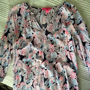 Lilly Pulitzer Long sleeved blouse